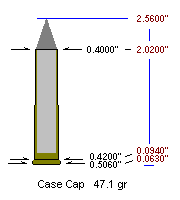 Click for detailed 375 Winchester Tech drawing