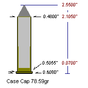 Click for detailed 45-70 Government Tech drawing