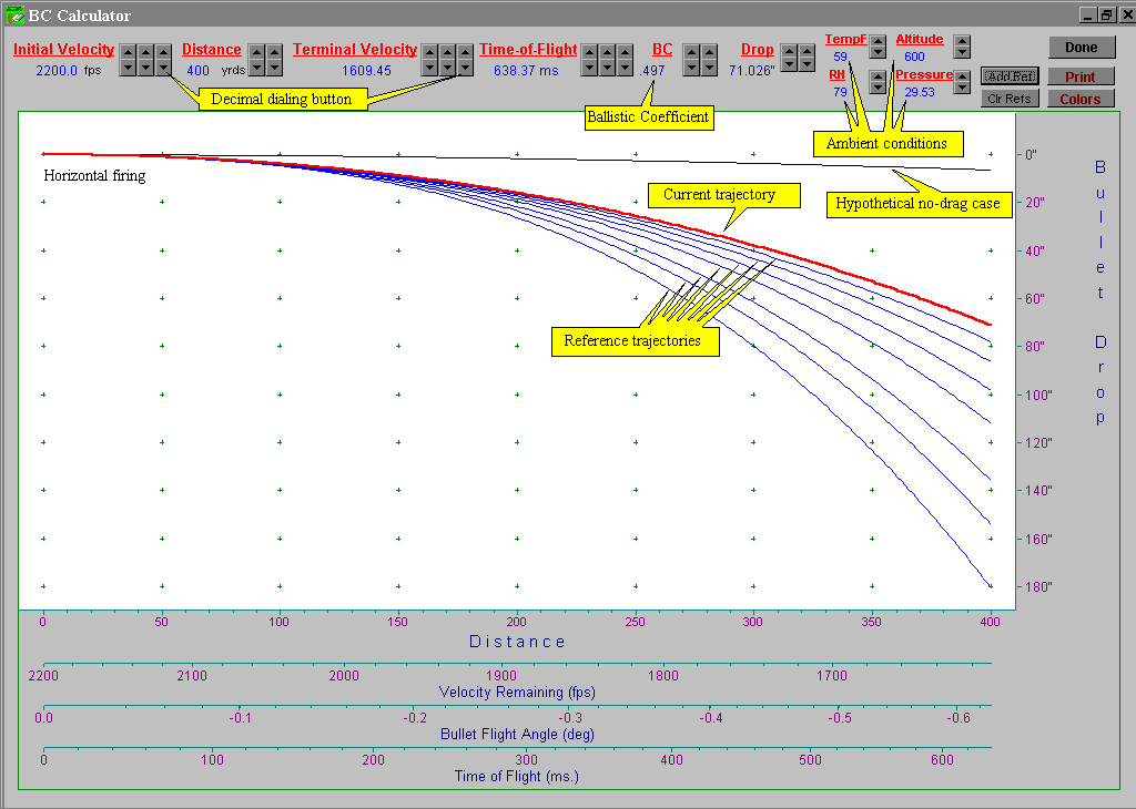 ballistic coefficient calculator